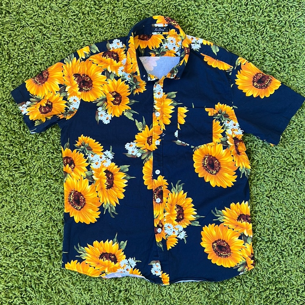 sunflower button down